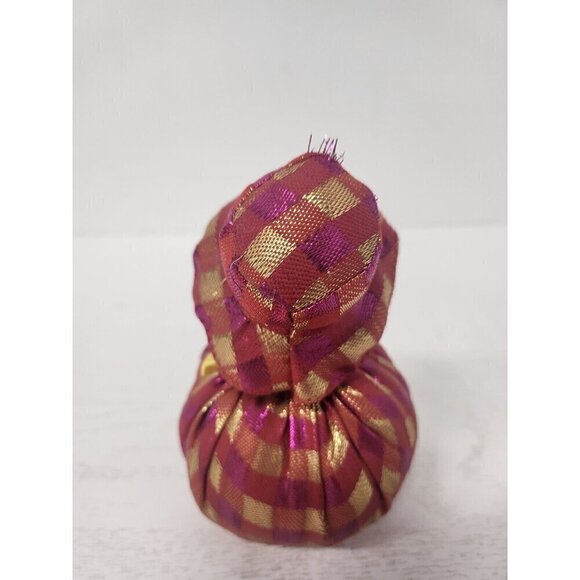 Vintage Jester Clown Pin Cushion Sand Bag Soft Body Porcelain Face Stuffed Doll - Picture 5 of 8